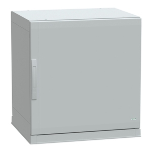 Armadio Elettronico da Pavimento SCHNEIDER ELECTRIC NSYPLAZ776G in Poliestere Thalassa PLA con Porta Liscia e Fondo Aperto - Product Image 1