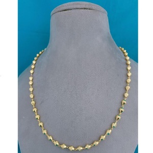 Glamorosas cuentas de latón chapadas en oro de alta calidad con moissanita regalo de fiesta de compromiso de boda tradicional de moda para mujer - Product Image 1