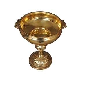 Bol Urli fait à la main flottant Diya fleur bougie chauffe-plat Diwali décor pour la maison intérieur décoration festive table mariage - Product Image 6