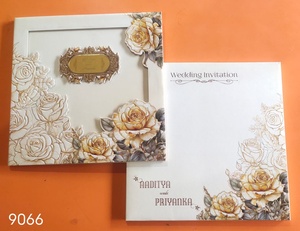 Tarjetas de Boda Indias Hechas a Mano con Diseño de Animales, Material de Cartulina para Reventa, Diseñadores de Tarjetas de Invitación de Boda, Tiendas - Product Image 6