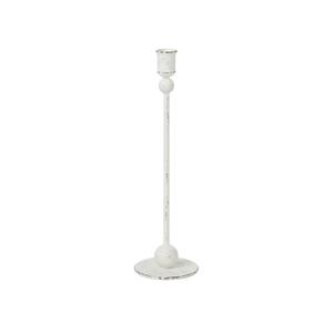 Candelabro de Metal Blanco de Gran Calidad, Ecológico, Duradero, Hecho a Mano, de Lujo, Único, con Acabado Decorativo, Pedestal para Velas - Product Image 1