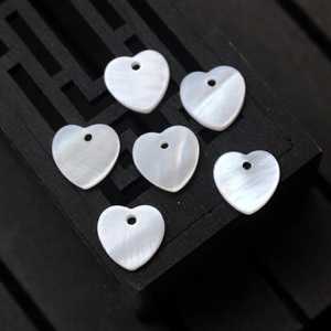 Puces de perles rondes en coquillage naturel DIY Jewelry & Decoration - Product Image 1