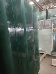 Vidro flutuante ultra branco de qualidade para construção de paredes cortinas de vidro solar fotovoltaico