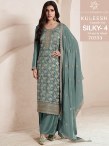 Excelente calidad pura viscosa Jaccard algodón Salwar Kameez traje con Dupatta cómodo uso diario disponible al mejor precio - Product Image 5