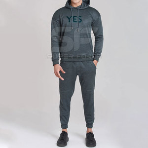 Chándal transpirable para hombre, tela mezclada de algodón para comodidad diaria y entrenamiento, chándal de moda para hombre - Product Image 1