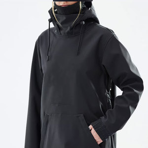 Sweat à capuche de haute qualité pour homme en polaire de snowboard Design imprimé numérique personnalisable Saison d'hiver respirante OEM/ODM Teint uni - Product Image 6
