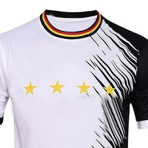 Camiseta de fútbol de cuello redondo de último estilo para adultos, camiseta de fútbol de corte automatizado, camisetas, ropa de entrenamiento de equipos deportivos - Product Image 6