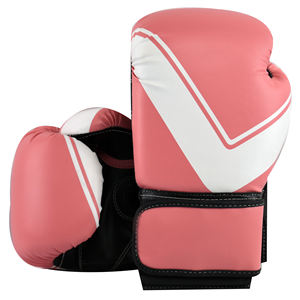 Gants de boxe professionnels en cuir véritable, logo personnalisé - Product Image 3