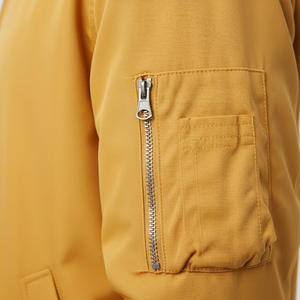 Chaqueta Universitaria de Lana y Cuero para Hombre, Proveedor de Fábrica OEM, Venta al por Mayor, Personalizada, Elegante, Informal, Abrigo Cálido de Moda - Product Image 5