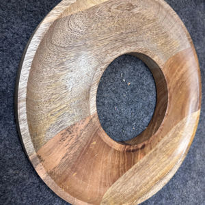 Bandeja de madera tradicional premium para desayuno, comida, bebidas, té, café, organizador decorativo multiusos, plato hecho a mano. - Product Image 1