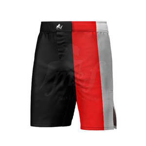 Short d'entraînement de MMA personnalisé pour hommes avec ceinture sécurisée à double fermeture pour les arts martiaux - Product Image 2