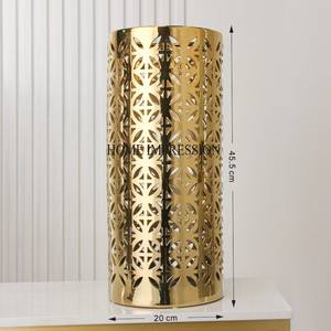 Porte-parapluie unique de forme cylindrique de concepteur de fleurs et de feuilles d'art créatif moderne pour la maison et l'hôtel au prix impressionnant - Product Image 6