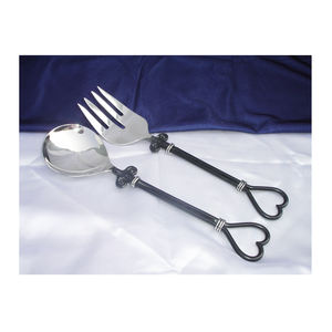 Juego de servidor de ensalada de alto brillo pulido antiguo y brillante, cubiertos de lujo de estilo moderno de alta calidad, cubiertos de mesa para servir - Product Image 1