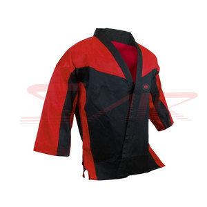 Venta al por mayor 100% algodón uniforme de Karate para los hombres precio barato desgaste de artes marciales para la venta - Product Image 2