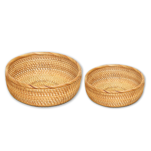 VENTA CALIENTE Exportación de Vietnam Cesta de ratán multiusos Ideal para almacenamiento y decoración - Product Image 1