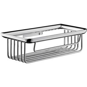 Juego de Accesorios de Baño EC para Montaje Empotrado en Pared 2.00104, Sistema de Cesta para Esponjas con CHR - Product Image 1