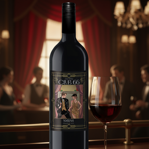 Câu lạc bộ 66, đỏ khô, Syrah 100%, rượu cồn 13-13,5%, cao cấp, 0,75lt, từ castilla La Mancha. - Product Image 6