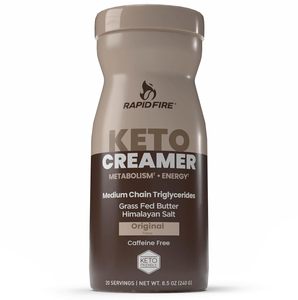 Rapid Fire Ketogenic Creamer with MCT Oil for Coffee or Tea, Supports Energy and <b>Metabolism</b>, Weight Loss, Ketogenic Diet 8.5 oz. - Product Image 4