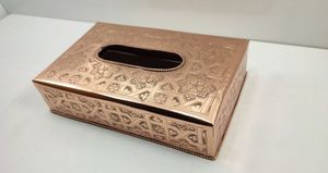 Prime quality stainless steel <b>tissue</b> <b>box</b> attractive design <b>tissue</b> <b>box</b> at attractive price by indian metal world - Product Image 3