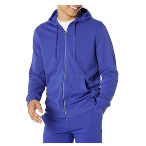 Sweat-shirts pour hommes en coton 100% French Terry, effet délavé, motif uni, col à capuche, impression de logo personnalisée, service OEM - Product Image 3