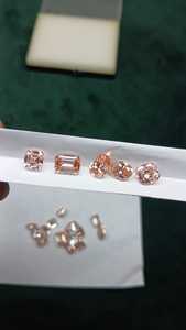 Diamants synthétiques en vrac CVD DEF VS, taille poire émeraude Asscher, 1 à 2 carats, cultivés en laboratoire - Product Image 3