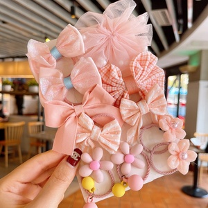 Coleteros <span class=keywords><strong>El</strong></span>ásticos <span class=keywords><strong>para</strong></span> Niñas con Lazo <span class=keywords><strong>de</strong></span> <span class=keywords><strong>Tul</strong></span> Floral, Suaves y <span class=keywords><strong>El</strong></span>ásticos, Accesorios <span class=keywords><strong>para</strong></span> <span class=keywords><strong>el</strong></span> <span class=keywords><strong>Cabello</strong></span> <span class=keywords><strong>de</strong></span> Bebés, Venta al por Mayor - Product Image 6