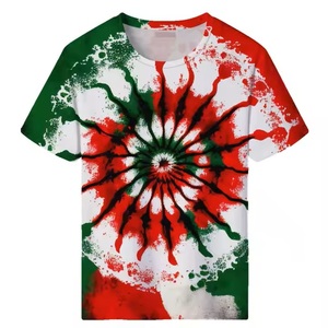 Offre Spéciale Pour Hommes Tie Dye t-shirts Prix de gros Personnalisé Tie Dye t-shirts Logo À Vendre Casual Streetwear Couper Et Coudre - Product Image 5