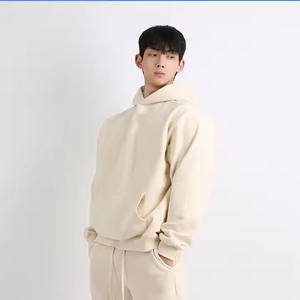 เสื้อฮู้ดดี้ผู้ชายทรงปกติ ผ้าฝ้าย 100% ซิปหน้า ปักโลโก้ด้านหน้า คอเต่า ระบายอากาศได้ดี - Product Image 4