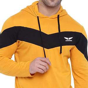 Pull à capuche de haute qualité pour hommes Séchage rapide Respirant Sweatshirts avec logo personnalisé Meilleur prix pour la vente en gros Vêtements personnalisés - Product Image 1