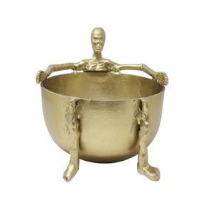 Centro de Mesa Moderno de Estilo Gótico con Esqueleto Arrodillado y Plato para Servir Dulces, Ideal para Fiestas de Rituales Macabros o Bodas. - Product Image 6