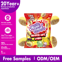 Bonbon dur de forme personnalisée saveur de citron de cola | Bonbons en vrac d'étiquette suédoise OEM ODM | Bonbons aigres rétro en gros pour l'exportation
