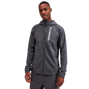 High Quality Men's Sport Windbreaker Jacket New Design Rain Jacket for Spring Canvas with Embroidery Decoration - Product Image 6