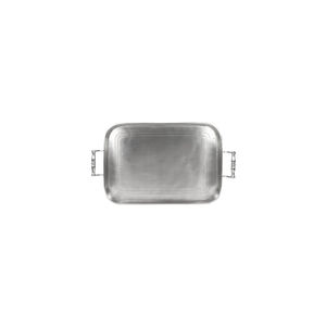 Plat rectangulaire en aluminium de qualité supérieure avec poignées Plat à rôtir en métal pour la cuisine, la restauration, l'utilisation domestique Plat en aluminium - Product Image 1