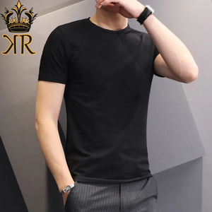 Camiseta Personalizada para Hombre 100% Algodón, Estilo Unisex de Manga Corta con Diseño en Blanco, Ropa OEM a Precio Económico - Product Image 2