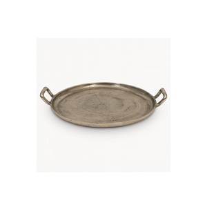 Ensemble de plateaux de service en métal fini or brillant Fabricant Nouveau design Plateau de service en métal fait main - Product Image 1