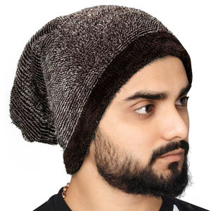 Vente en gros de bonnets tendance avec logo personnalisé de haute qualité, vêtements chauds pour l'hiver, bonnets tricotés - Product Image 5