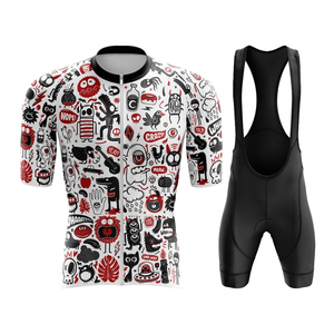 Ensemble de cyclisme personnalisé pour hommes, uniforme d'extérieur respirant, nouveau design, shorts courts, faible MOQ, approvisionnement OEM, uniforme de cyclisme pour adultes - Product Image 2