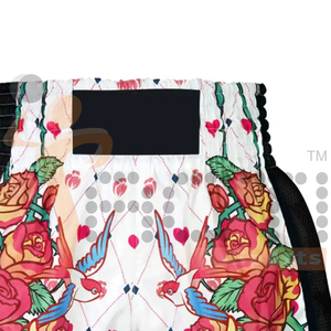 กางเกงขาสั้นมวยไทยกางเกงขาสั้นมวยไทยแบบกำหนดเองขายส่ง - Product Image 6