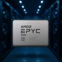 AMD EPYC 9334, 2.7 32-core/64-Thread 3.9GHz-210 GHz 100 W 000000800-