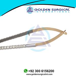 Castroviejo 18cm Micro Tijeras TC Instrumento ocular oftálmico curvo Manual Herramientas de Cirugía de acero inoxidable - Product Image 4