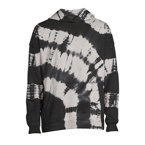 Sudadera con Capucha Extra Grande para Hombre, Informal, Cálida, de Color Sólido, Holgada, Lisa, Teñida, de Poliéster Digital, Básica, Mezcla de Algodón - Product Image 4