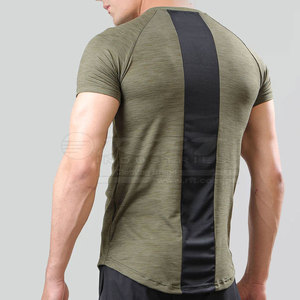 Nueva llegada Camiseta de gimnasio Camiseta de color en blanco Camiseta duradera de buena calidad Nuevo diseño Camiseta de gimnasio hecha en poliéster - Product Image 2