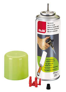 Cartuccia universale di gas butano blu da 200 gr. (Ibili 727020) - Product Image 1