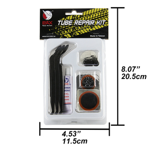 Top Grade 17in1 Tire Lever Tire Patches Tube Patches Tyre Repair <b>Tools</b> Kit - Product Image 4