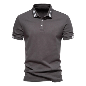 Logotipo personalizado Hombres Golf Negocios Polo de secado rápido T Precio al por mayor 100% Poliéster Polo - Product Image 1