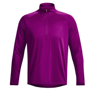 Best Quality Wholesale Solid Color <b>Men</b> Long Sleeve <b>Zip</b> <b>up</b> Meath <b>Top</b> Sports Wear Heavy Weight Plain Meath <b>Top</b> - Product Image 6