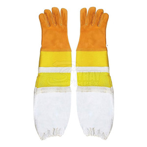 Gants d'apiculture pour hommes au design personnalisé Gants d'apiculture à faible quantité minimale de commande Les adultes utilisent des gants d'apiculture - Product Image 2