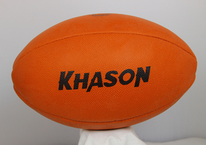 BALNS DE RUGBY DE HAUTE QUALITÉ LOGO PERSONNALISÉ EN CUIR FOOTBALL RUGBY PROFESSIONNEL TAILLE 9 FOOTBALL MATÉRIEL DE QUALITÉ SUPÉRIEURE UTILISÉ - Product Image 2