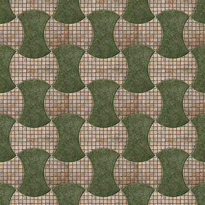 Nouveauté 400*400mm De Sol De Voiture Parking Extérieur En Plastique Garage Carreaux de Sol pour Voiture MEILLEURE QUALITÉ - Product Image 1