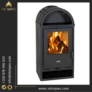 Chimeneas de Leña Independientes de Diseño Moderno, de Acero, para Interiores, Consumo de Combustible de 2.9 Kg/h, Alta Eficiencia Energética, para Hoteles y Villas - Product Image 2